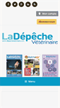 Mobile Screenshot of depecheveterinaire.com