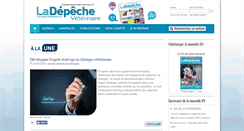 Desktop Screenshot of lire.depecheveterinaire.com